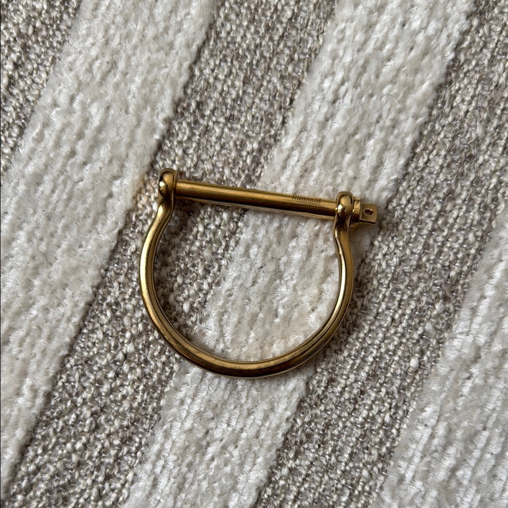 Miansai Screw Cuff - Gold Small